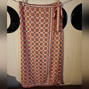 Max studio Faux Wrap Skirt